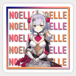 Genshin Impact Noelle Sticker